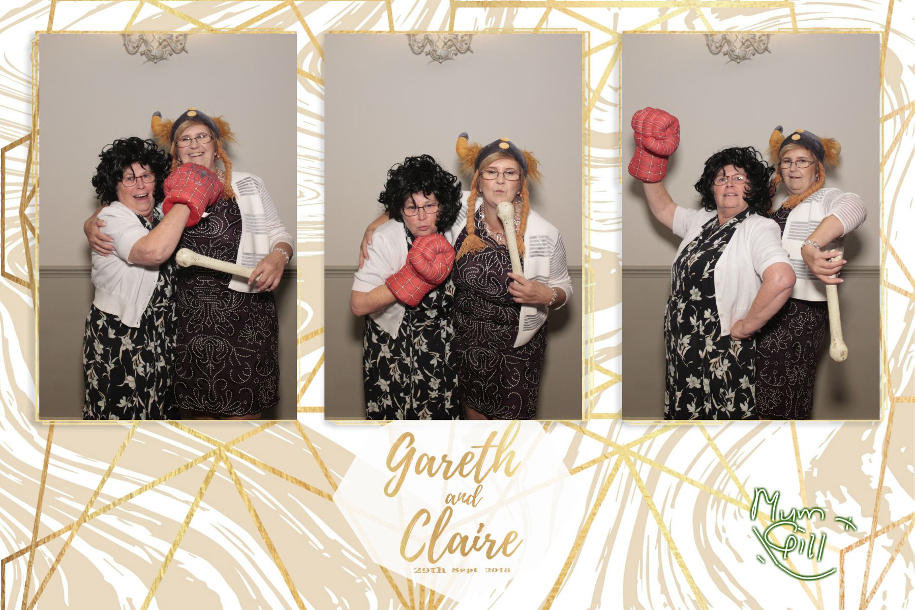 Claire & Gareth's Wedding | View more photos from the event at gallery.myphotoboothexperience.co.uk/u/MyPhotoBoothExperienceLtd/Claire-Gareths-Wedding